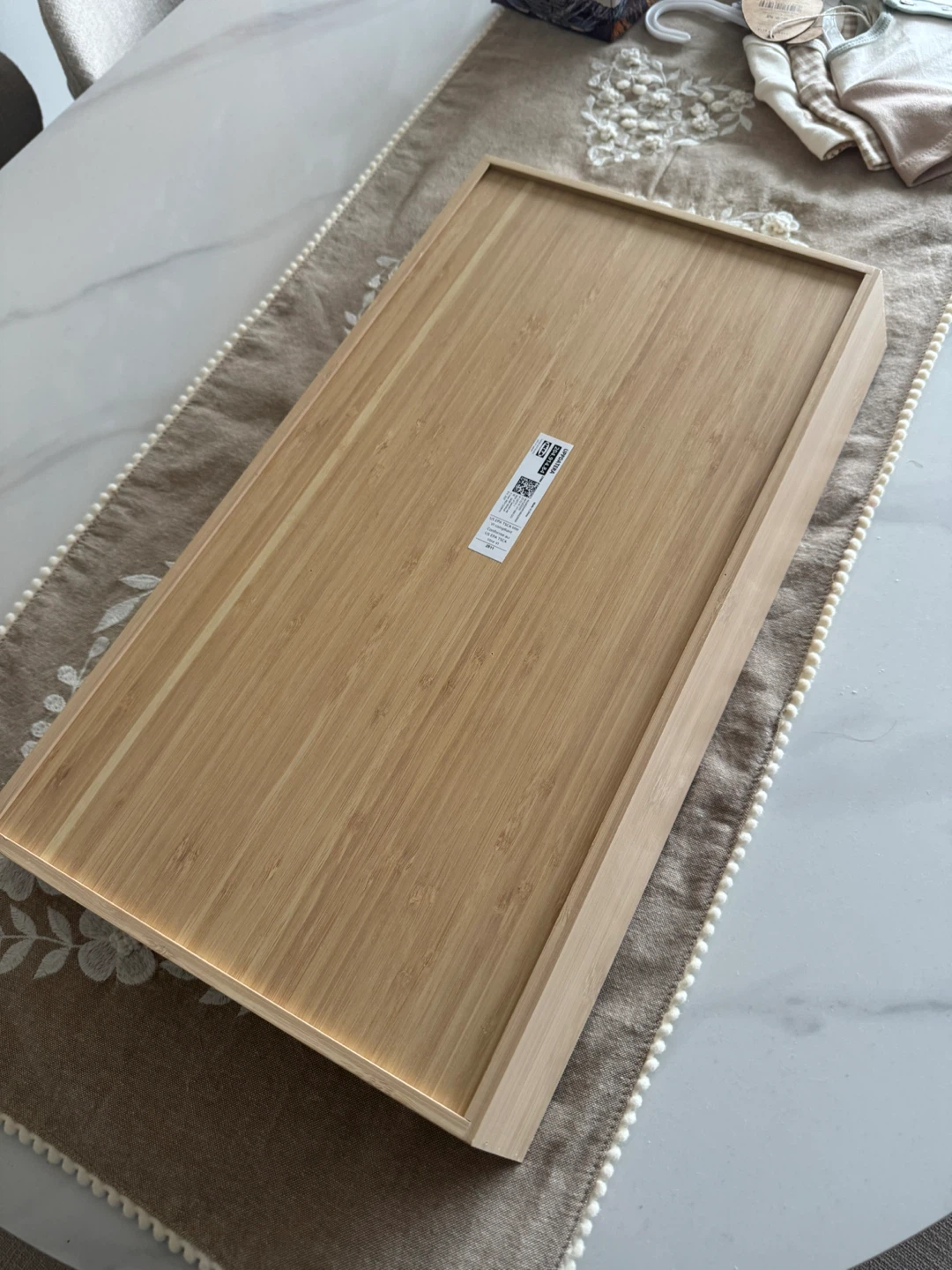 IKEA Bamboo Cutlery Organizer Drawer Tray - photo 4