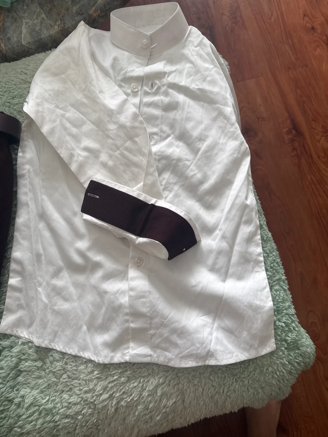Boys Maroon Vest and Pants Set with White Shirt - photo 2