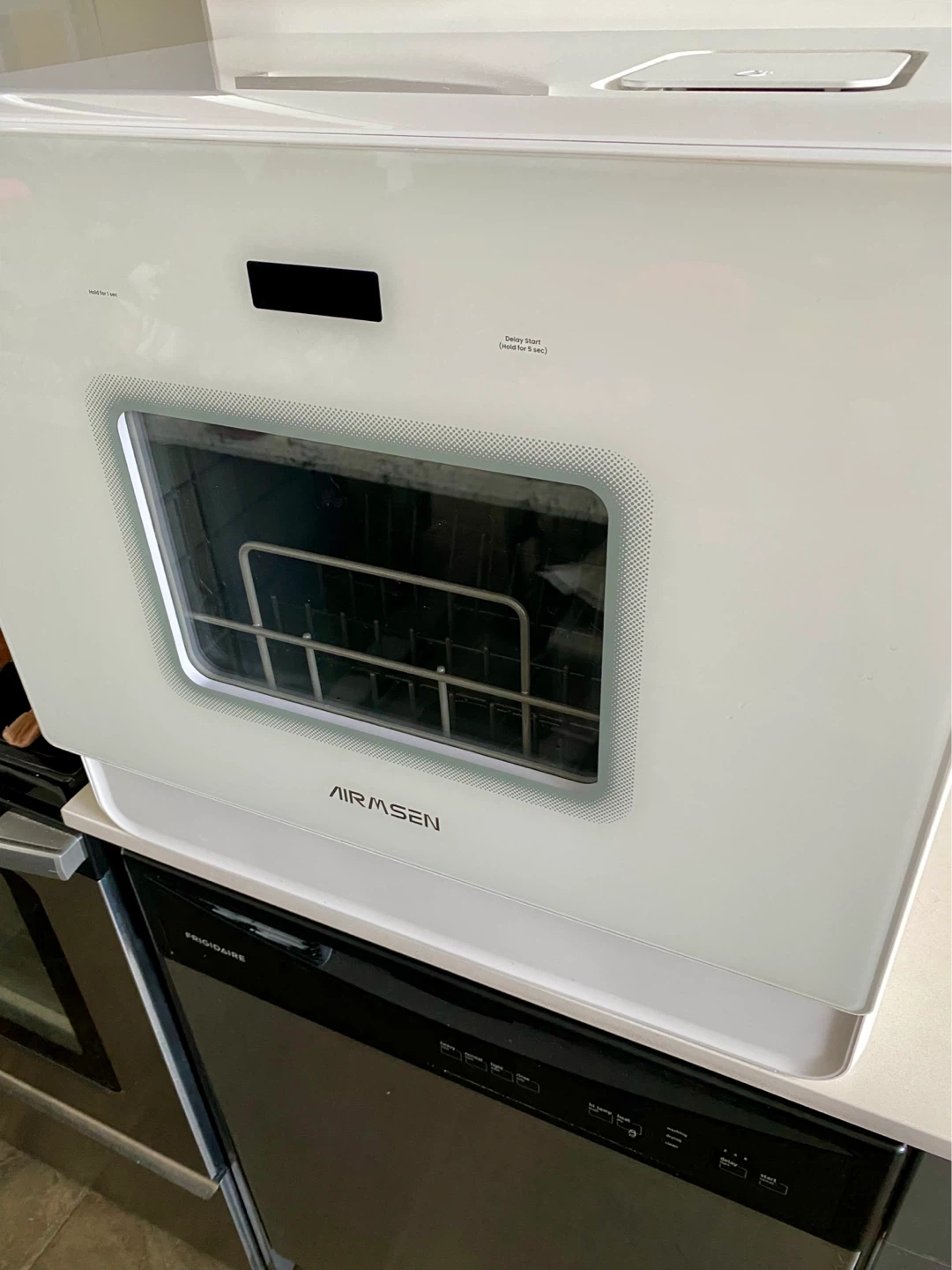 AIRMSEN Countertop Dishwasher Like New! 🌱