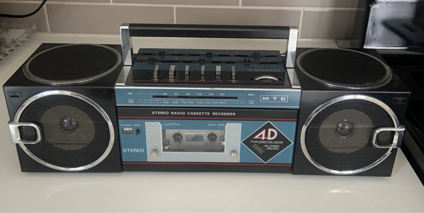 MTC Stereo Radio Cassette Recorder MS-2800B - photo 2