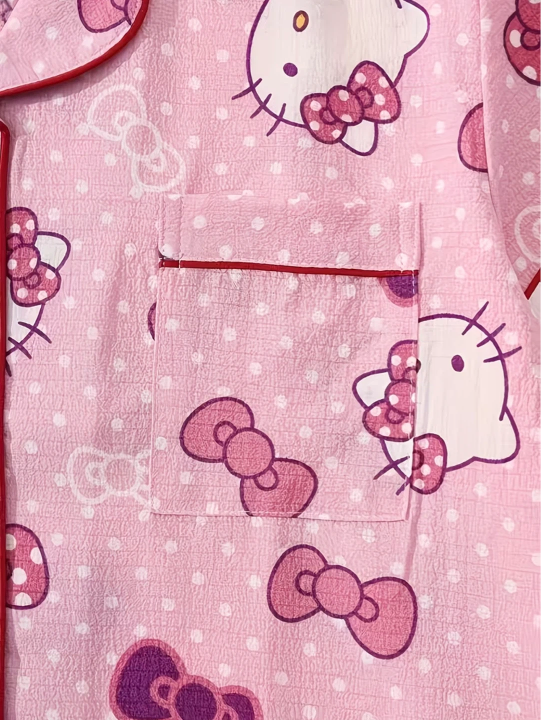 Hello Kitty Pink Summer Pajama Set - Womens Size S - photo 5