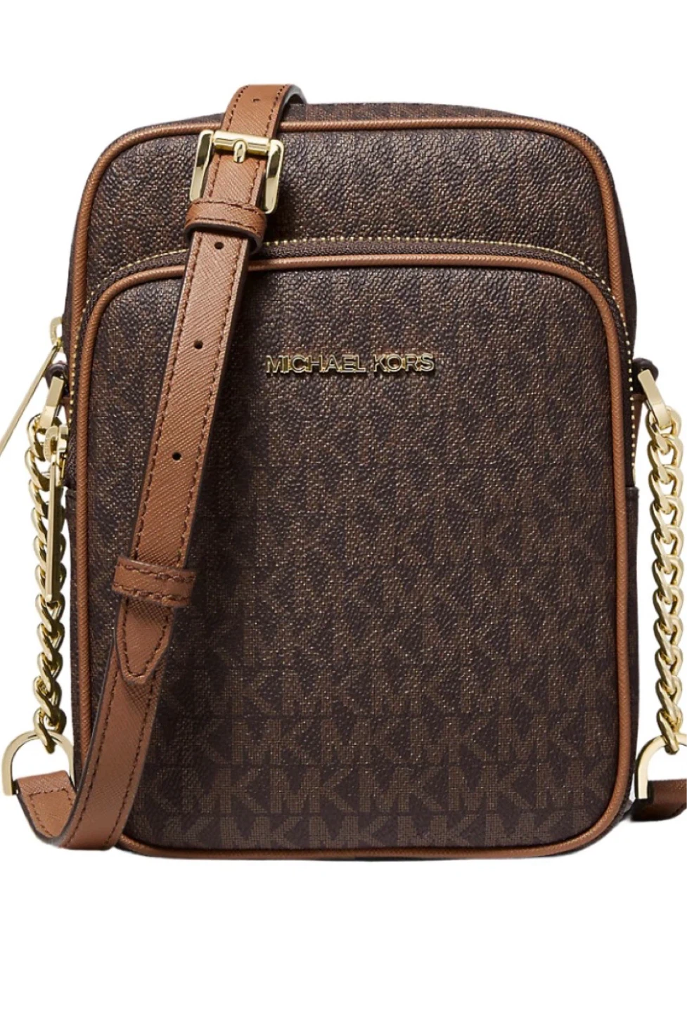 Michael Kors Brown Signature Logo Camera Bag - photo 3