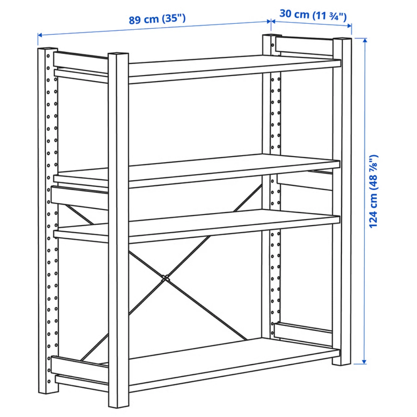IKEA IVAR wood shelf - photo 2