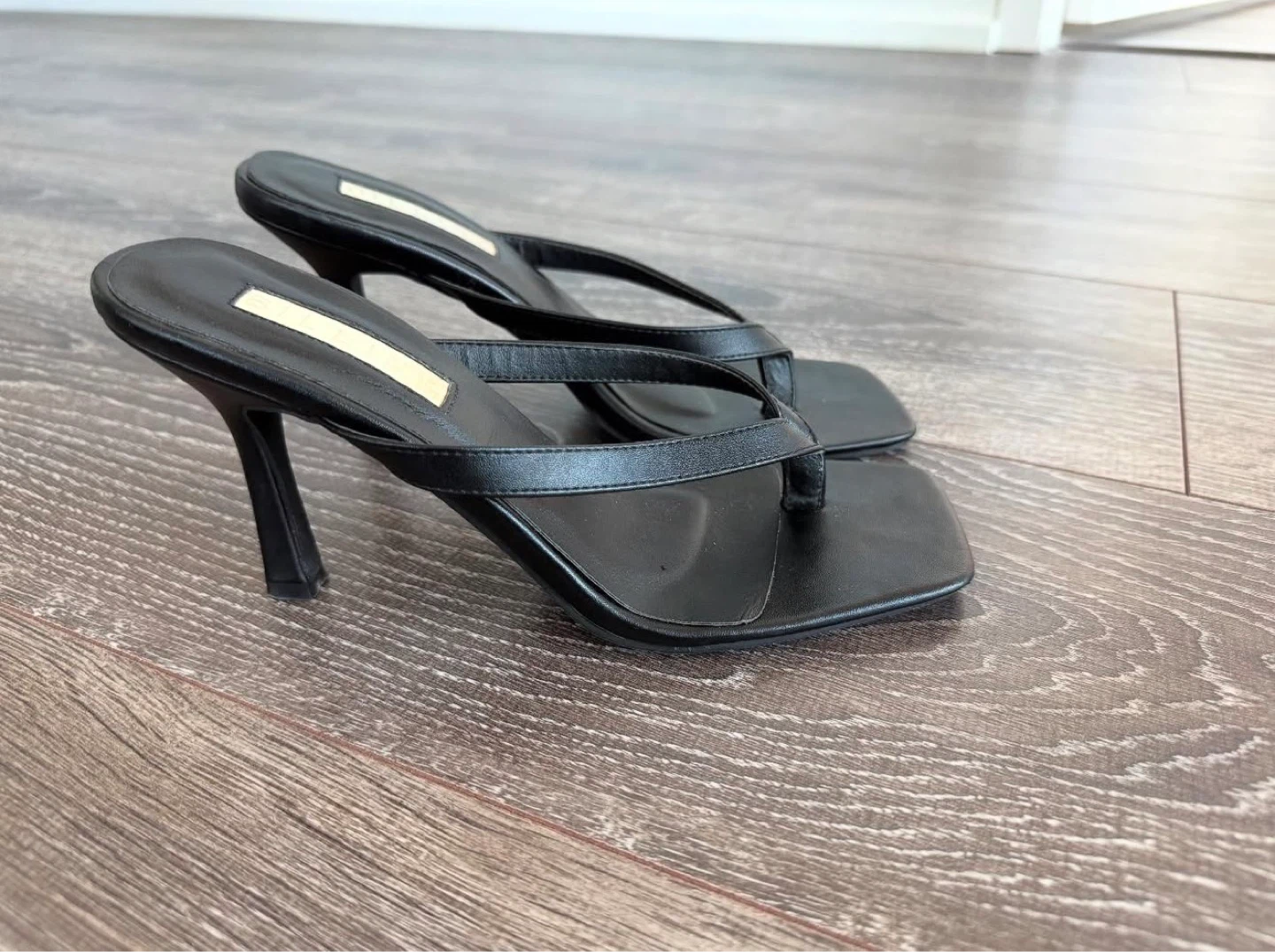 BILLINI Black High Heel Sandals Size 6.5