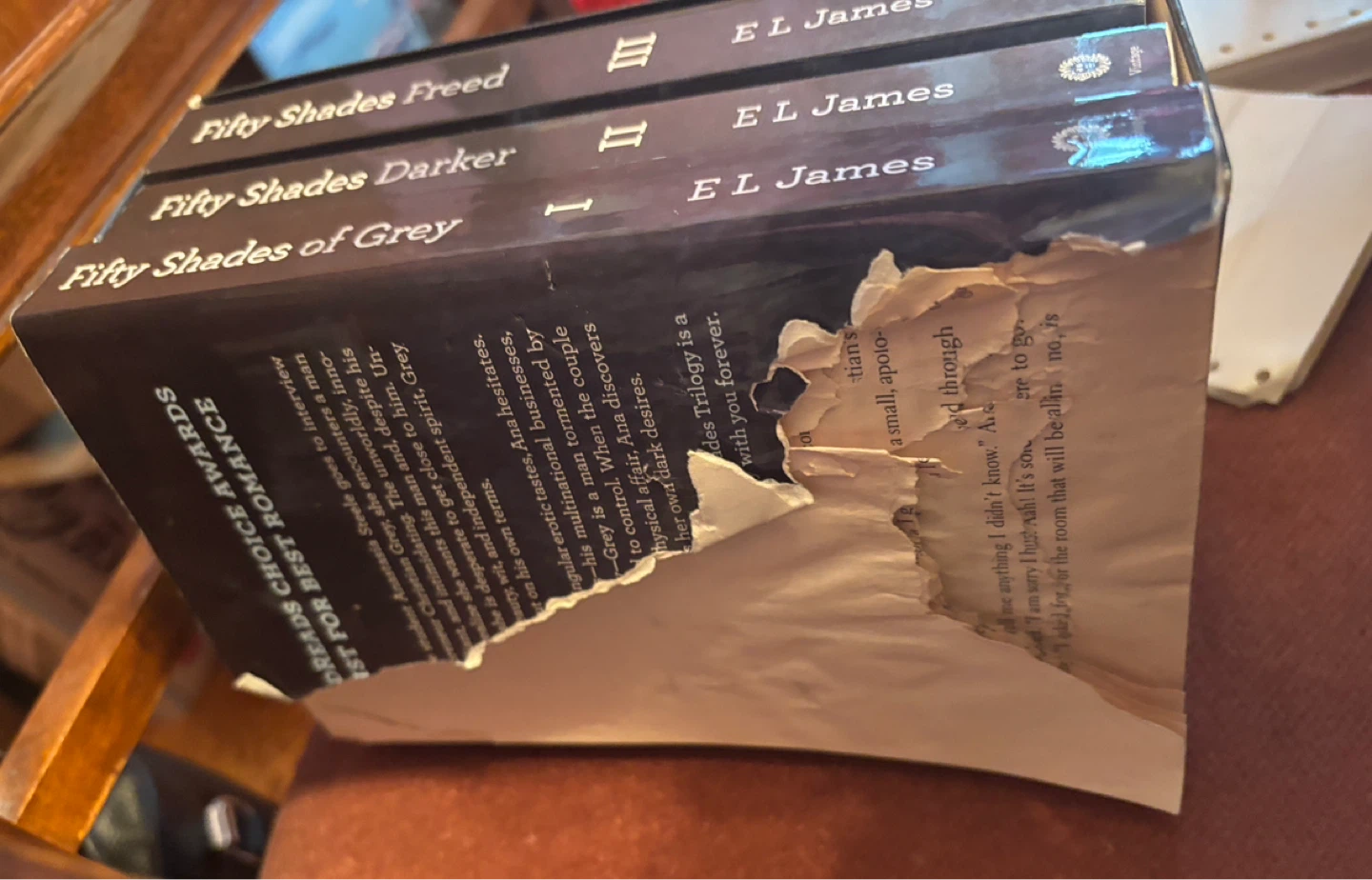 Fifty Shades Trilogy Box Set by E. L. James - photo 2