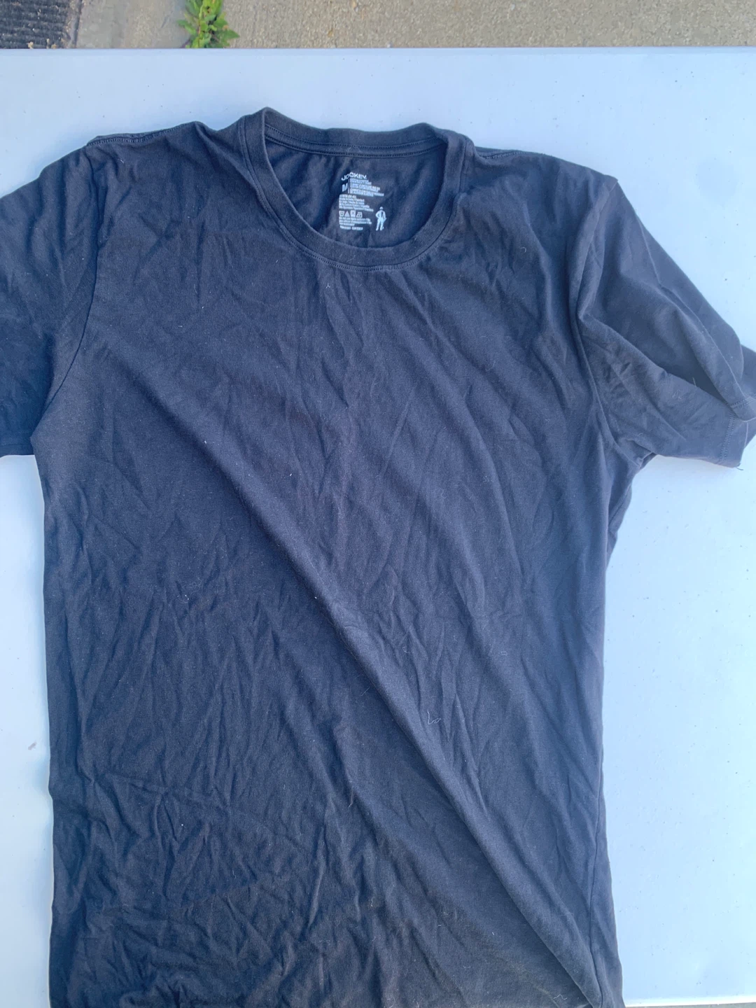 3 Jockey Men's Black T-Shirt Size M
