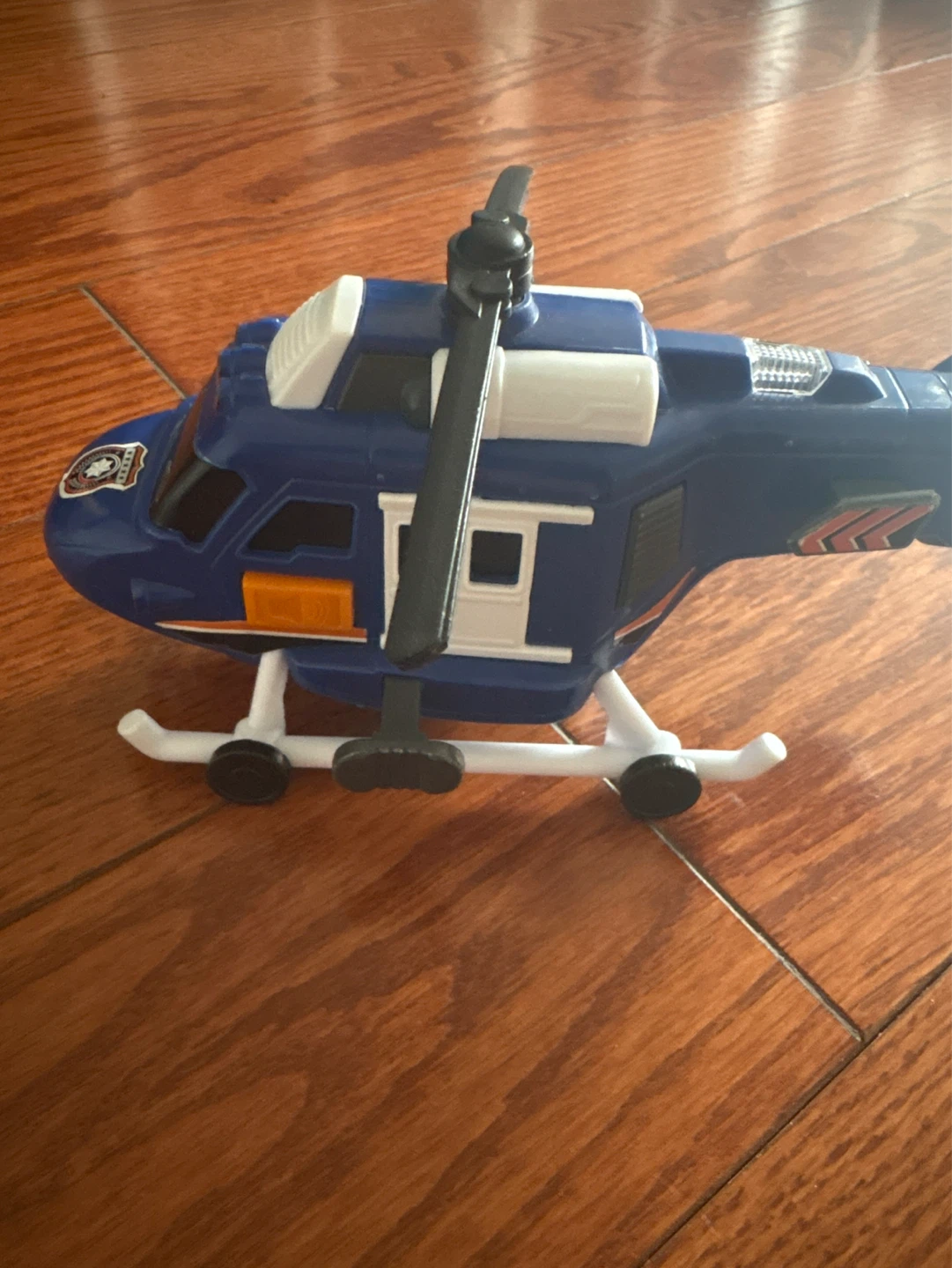 Blue Toy Helicopter