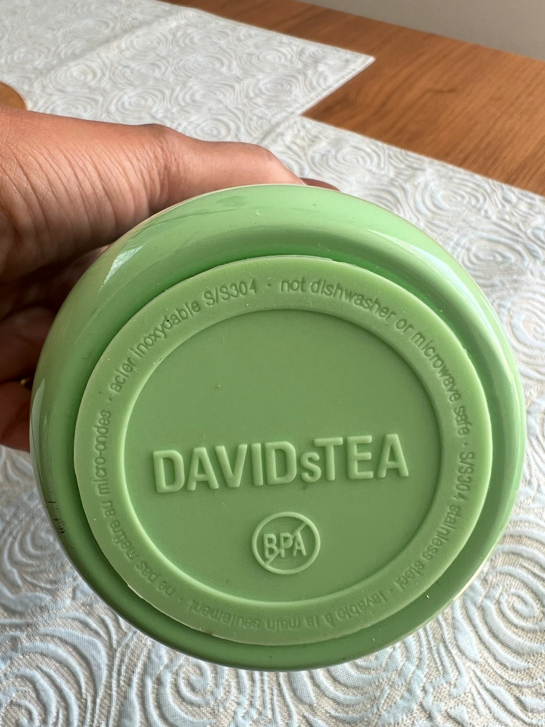DAVIDsTEA Panda Travel Tumbler - photo 2