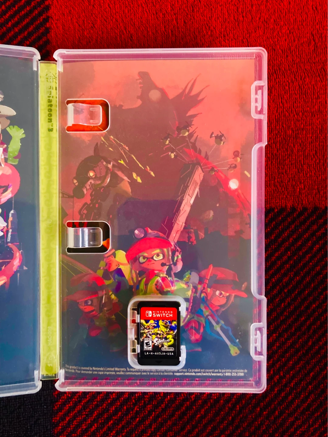Nintendo Switch Splatoon 3 Game - photo 5
