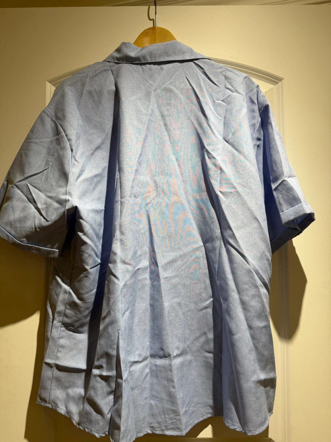 Blue Short Sleeve Button-Up Shirt Size 2XL - photo 2