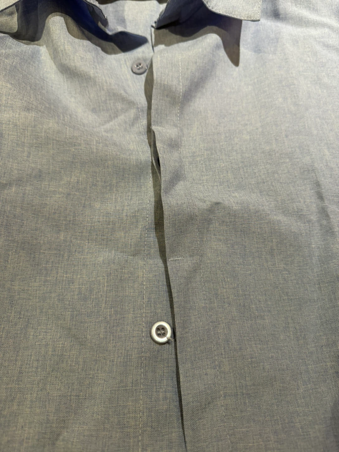 Blue Short Sleeve Button-Up Shirt Size 2XL - photo 4