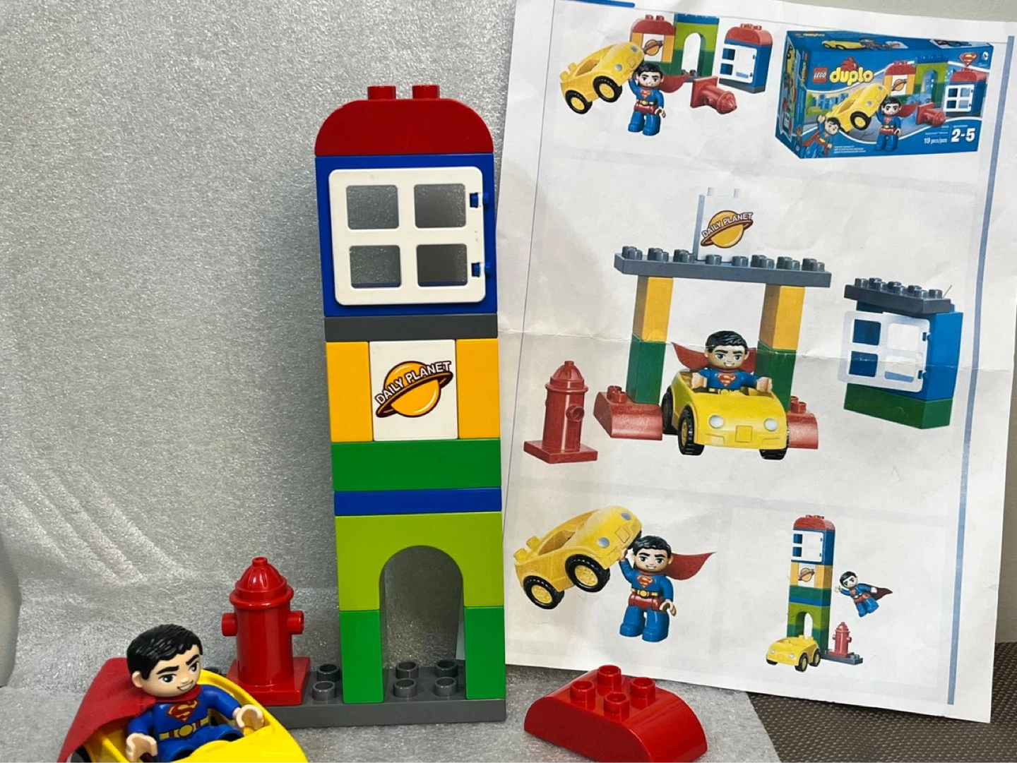Complete ✅ LEGO Duplo 10543 Superman Rescue DC Building Set 🌱 - photo 5