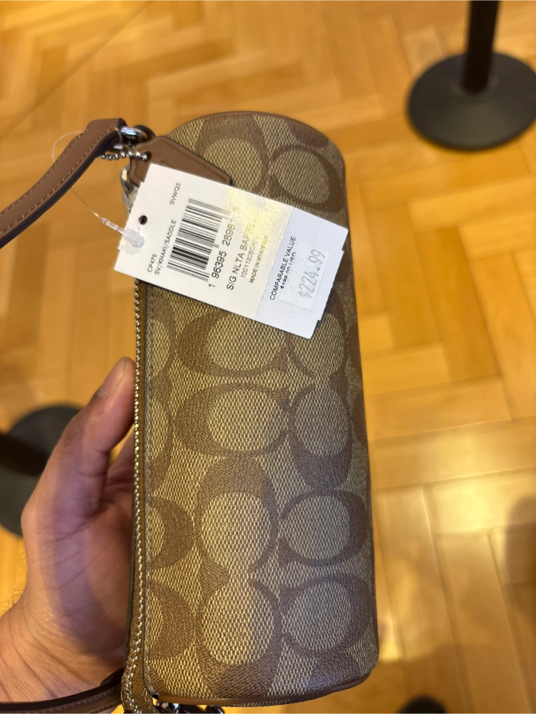 Coach Signature C Wristlet Pouch
