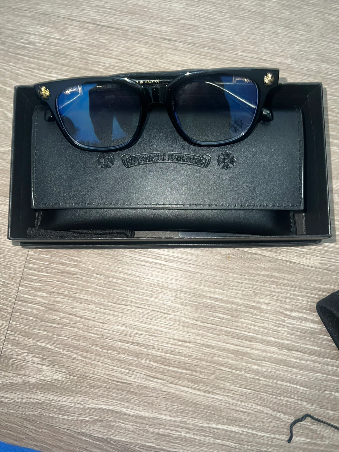 Chrome Hearts Glasses with Case