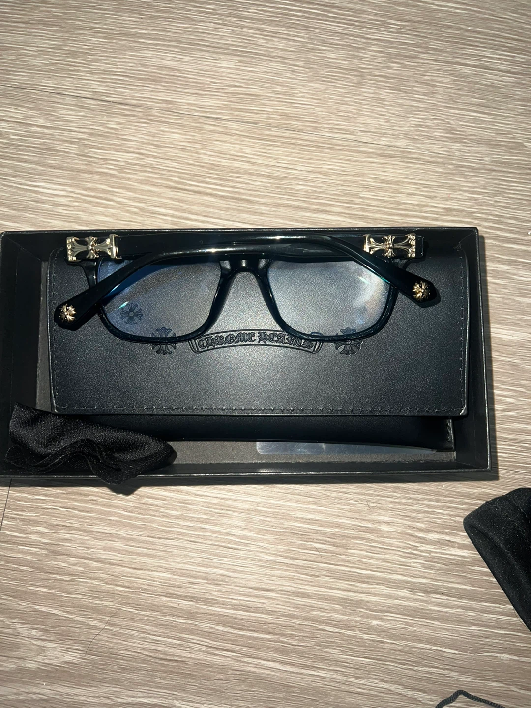 Chrome Hearts Glasses with Case - photo 2