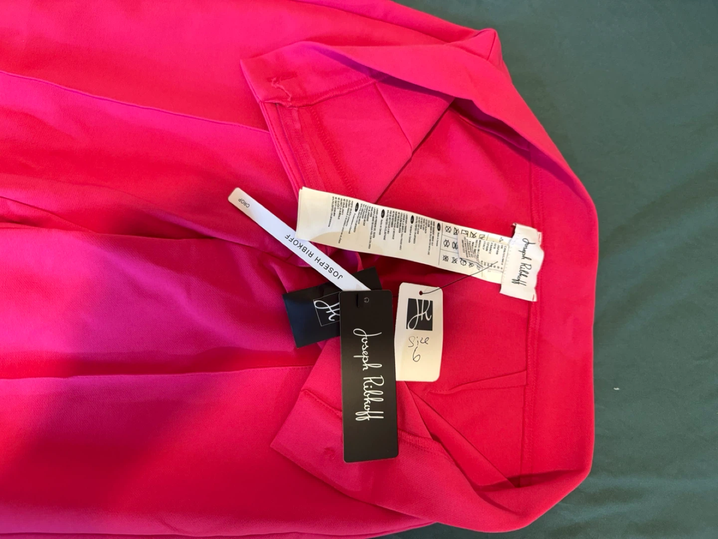 Joseph Ribkoff Bright Pink Pants Size 6