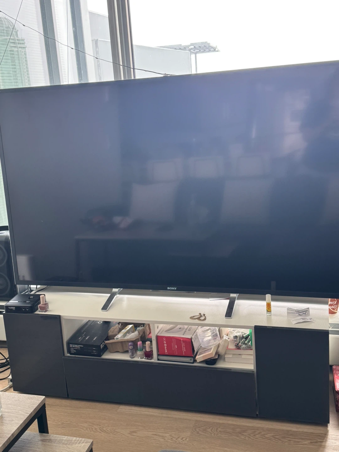 Modern TV Stand with Storage - photo 3