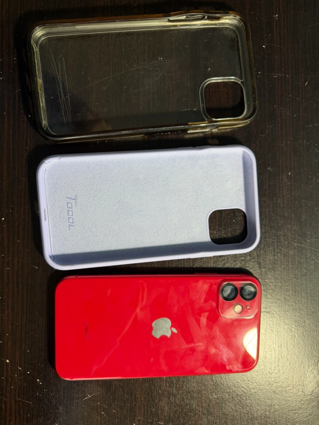 Apple iPhone 11 (Red) + two cases - photo 2