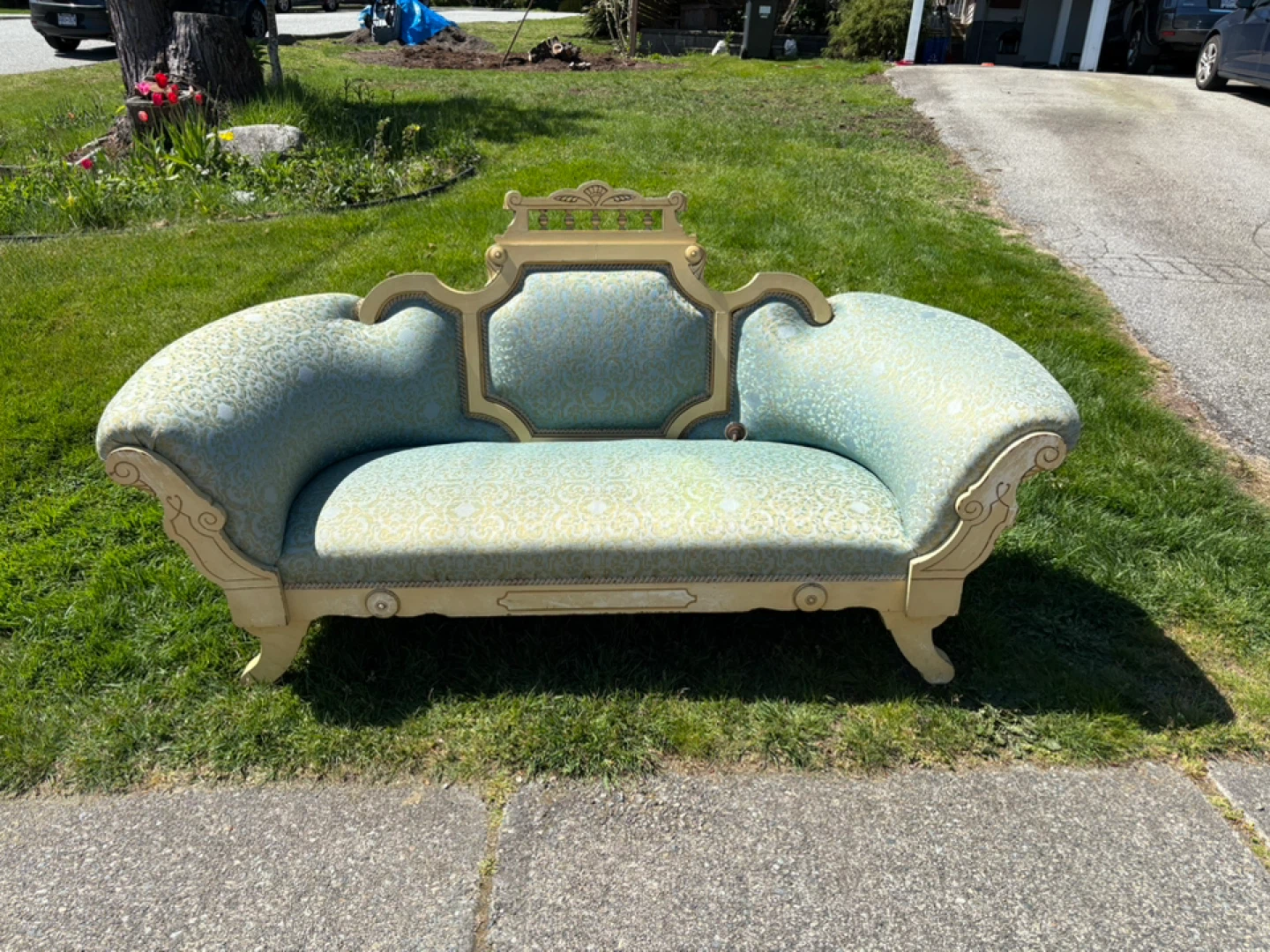 Antique Settee Sofa - photo 2