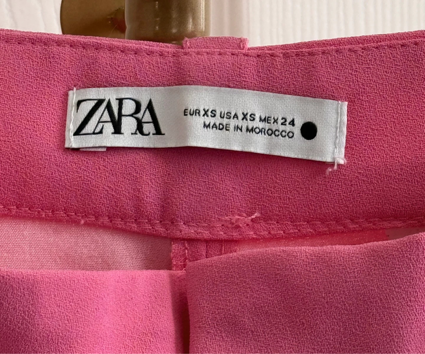 Zara Pink Tailored Shorts - Size XS - photo 3