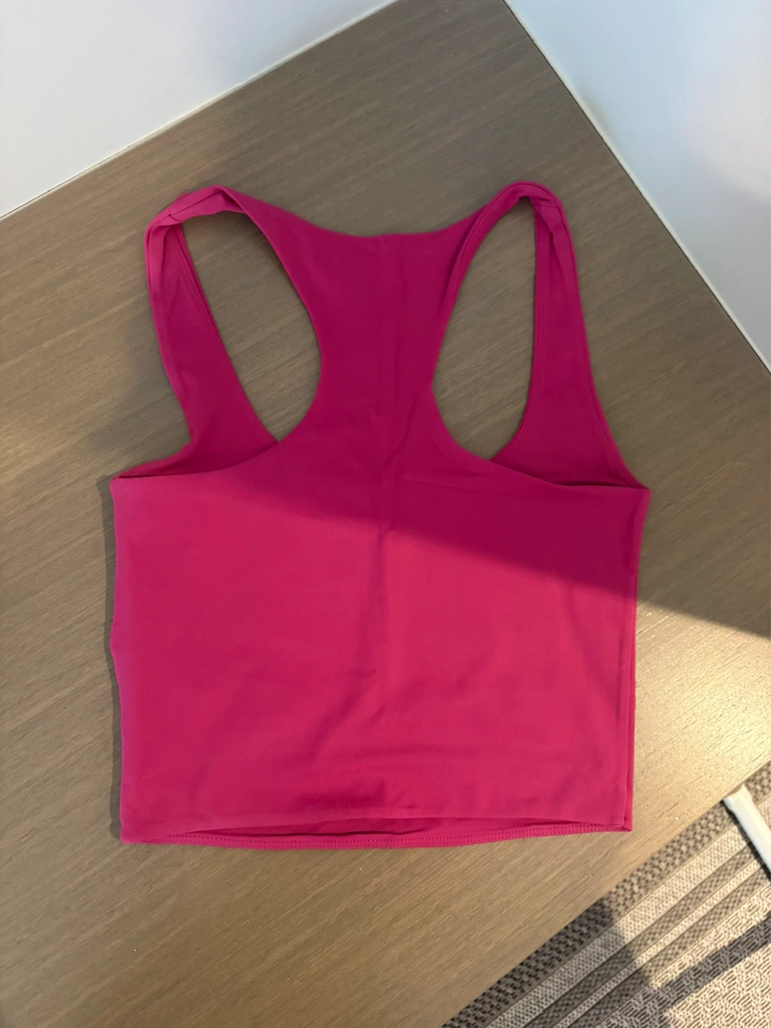 Babaton Pink Racerback Tank Top Size S - photo 2