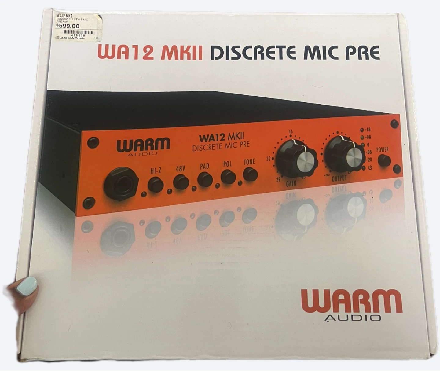 Warm Audio WA12 MkII Discrete Mic Pre - photo 3