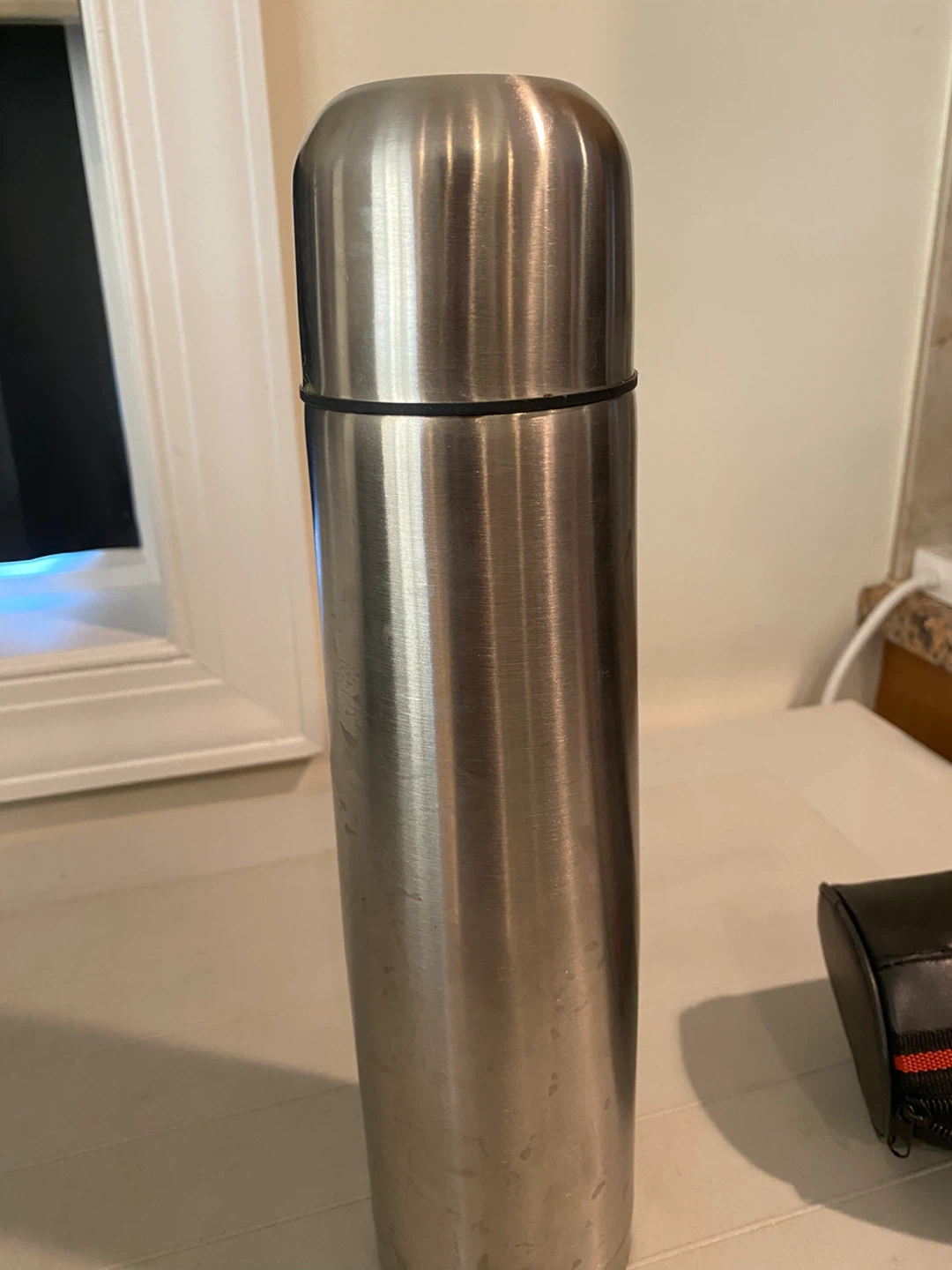Stainless Steel Thermos with Carrying Case