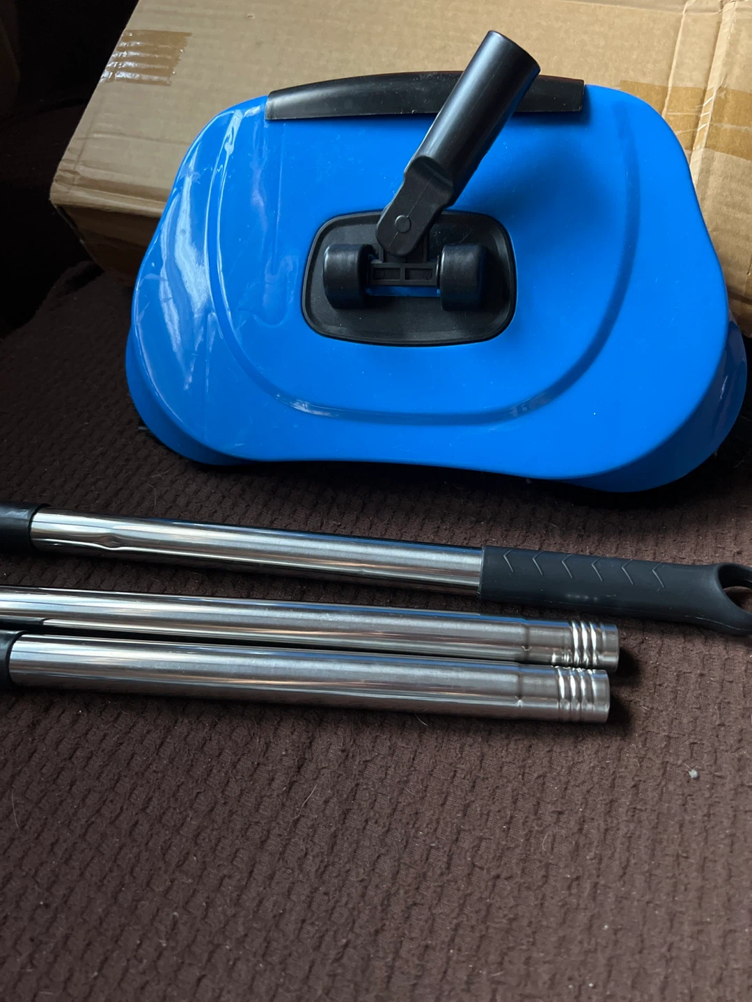 Blue 360 Spin Broom Sweeper - photo 2