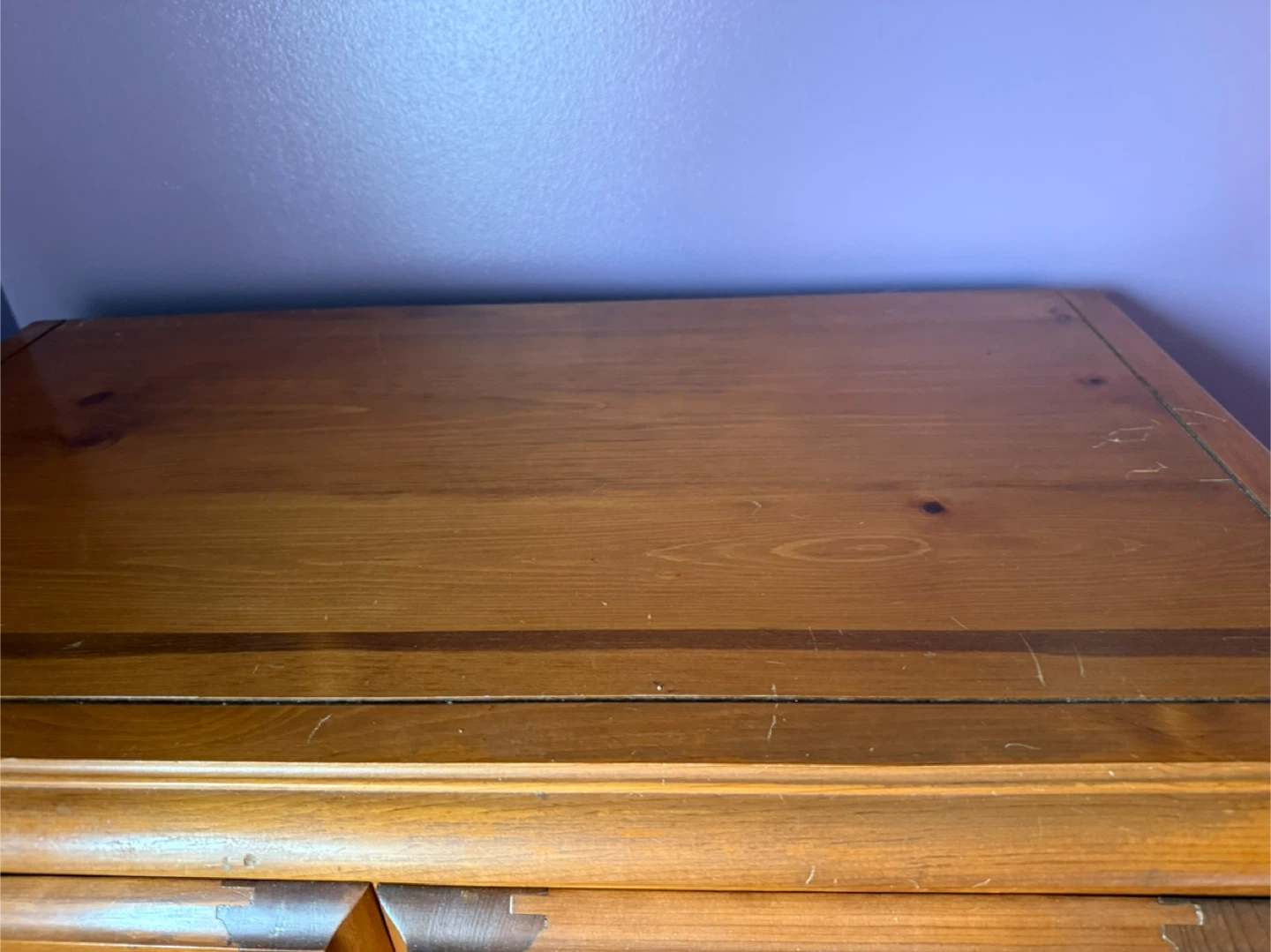 Wooden Dresser with Cat Decals - photo 3