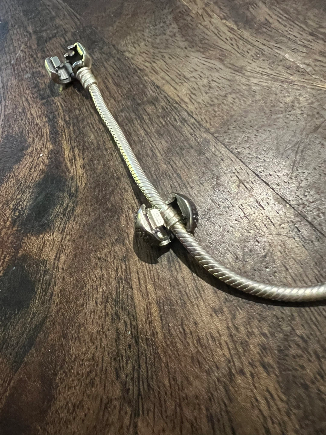 TWO Pandora Sterling Silver clips (set) - photo 4
