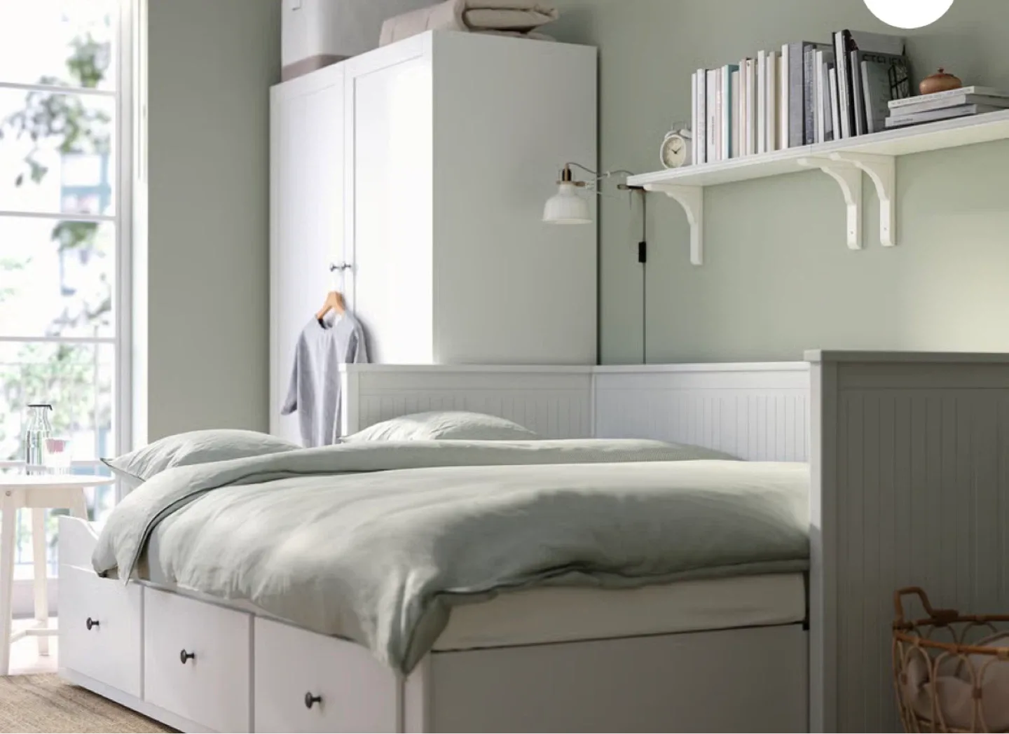 IKEA HEMNES Daybed with 3 Drawers - White - photo 2