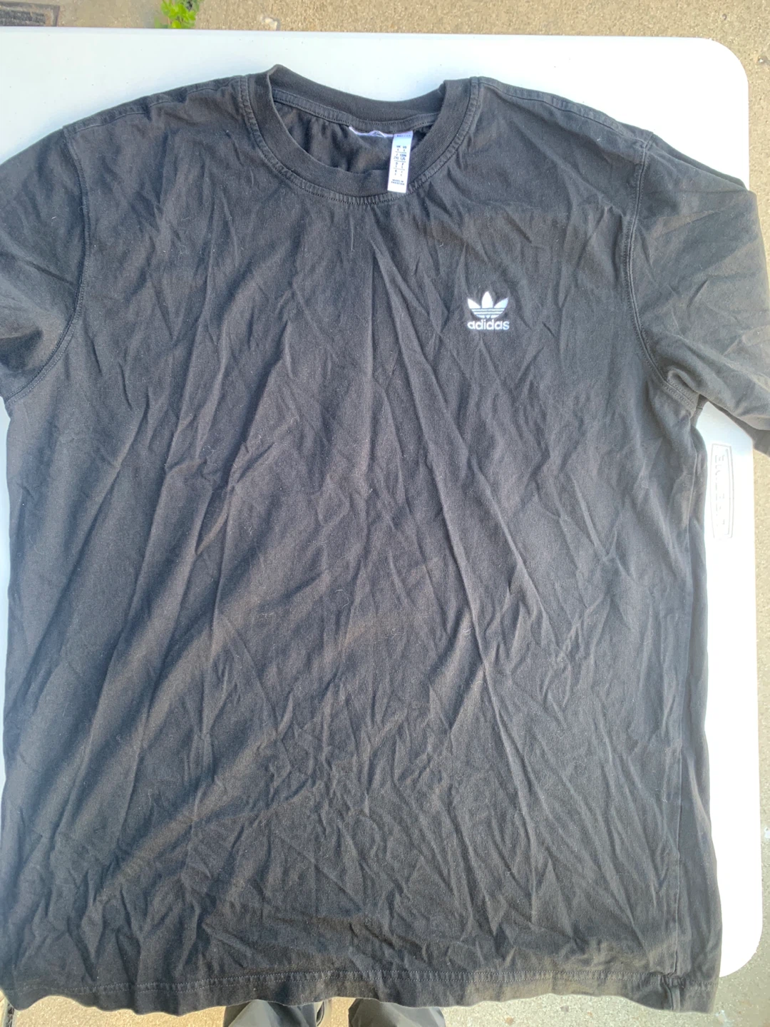 Adidas T-Shirt Black large