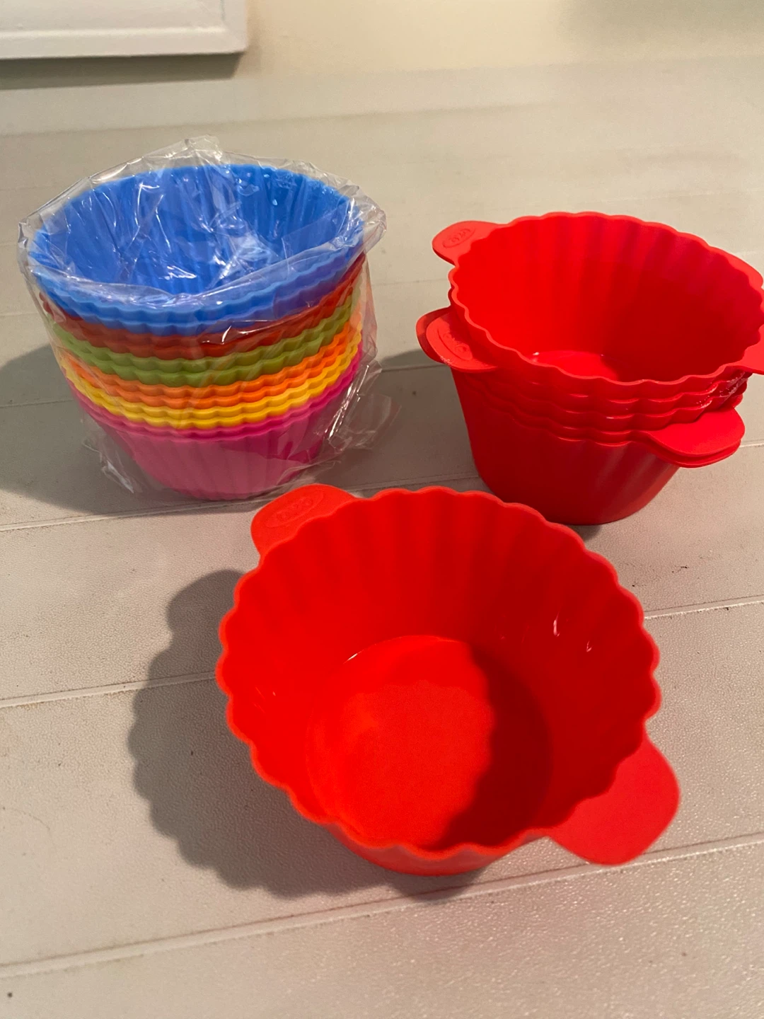 Silicone Muffin Cups Baking Molds (Set of 20)