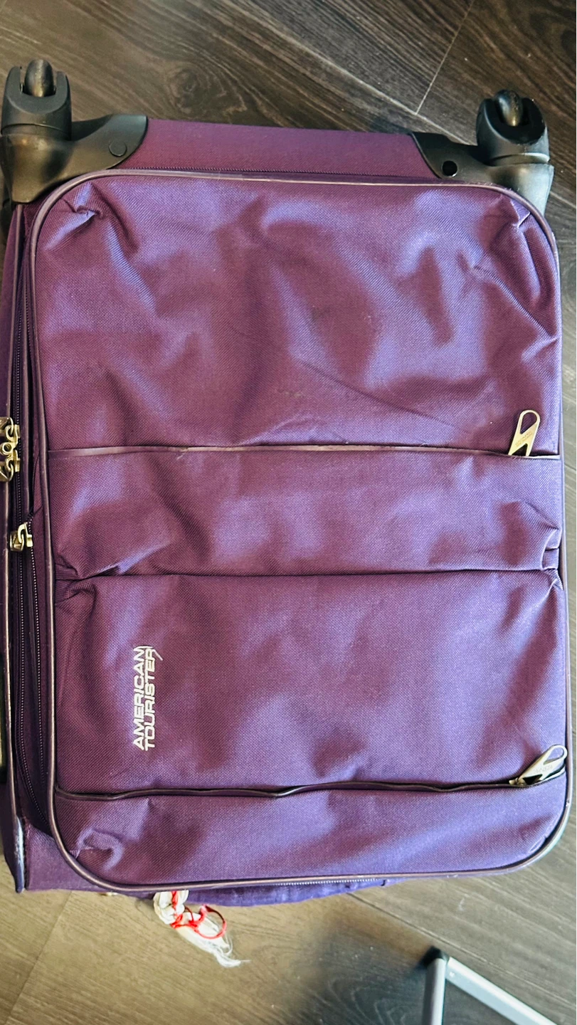 American Tourister Purple Carry-On Luggage