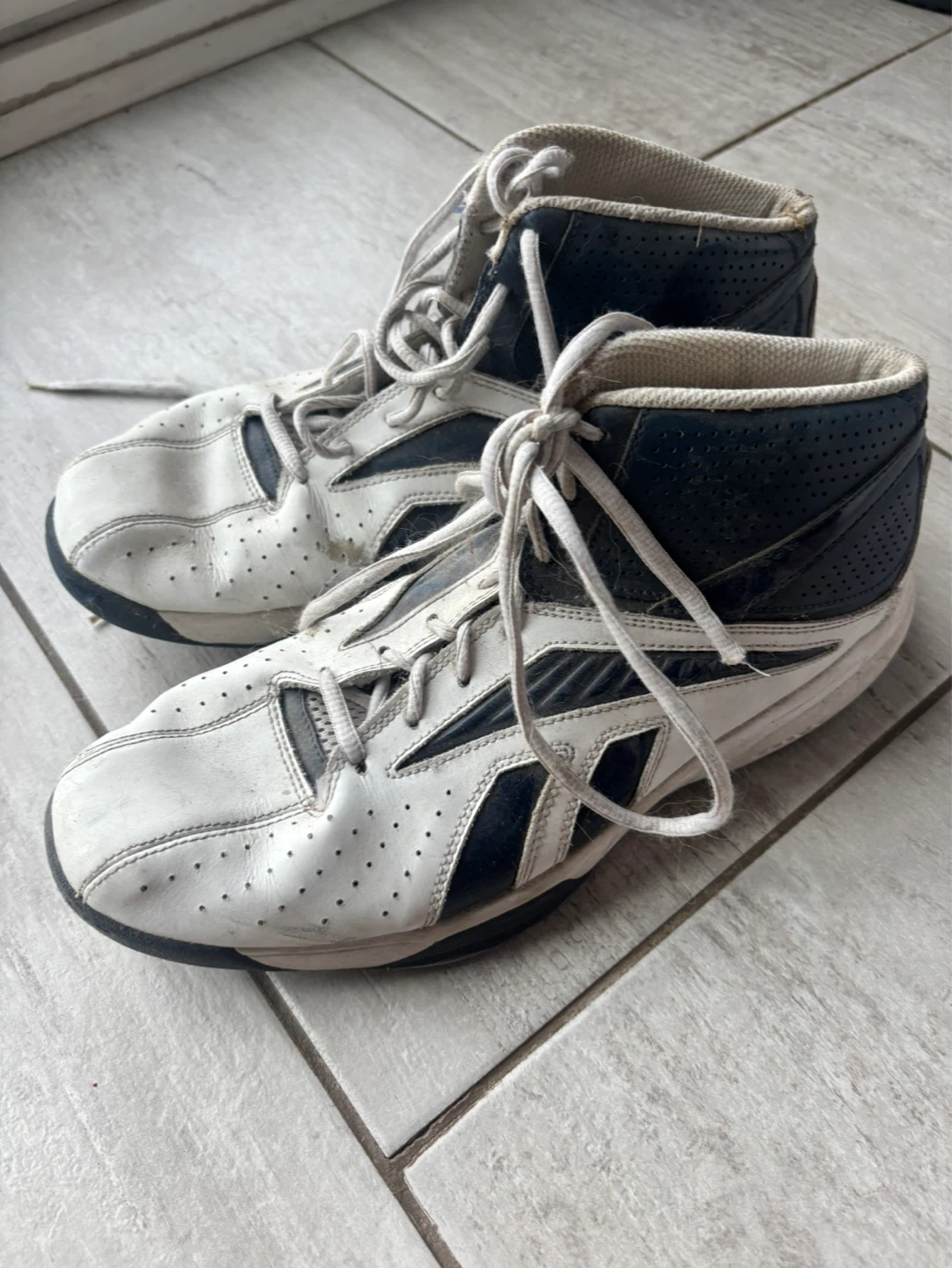 Mixed Lot of Used Basketball Shoes