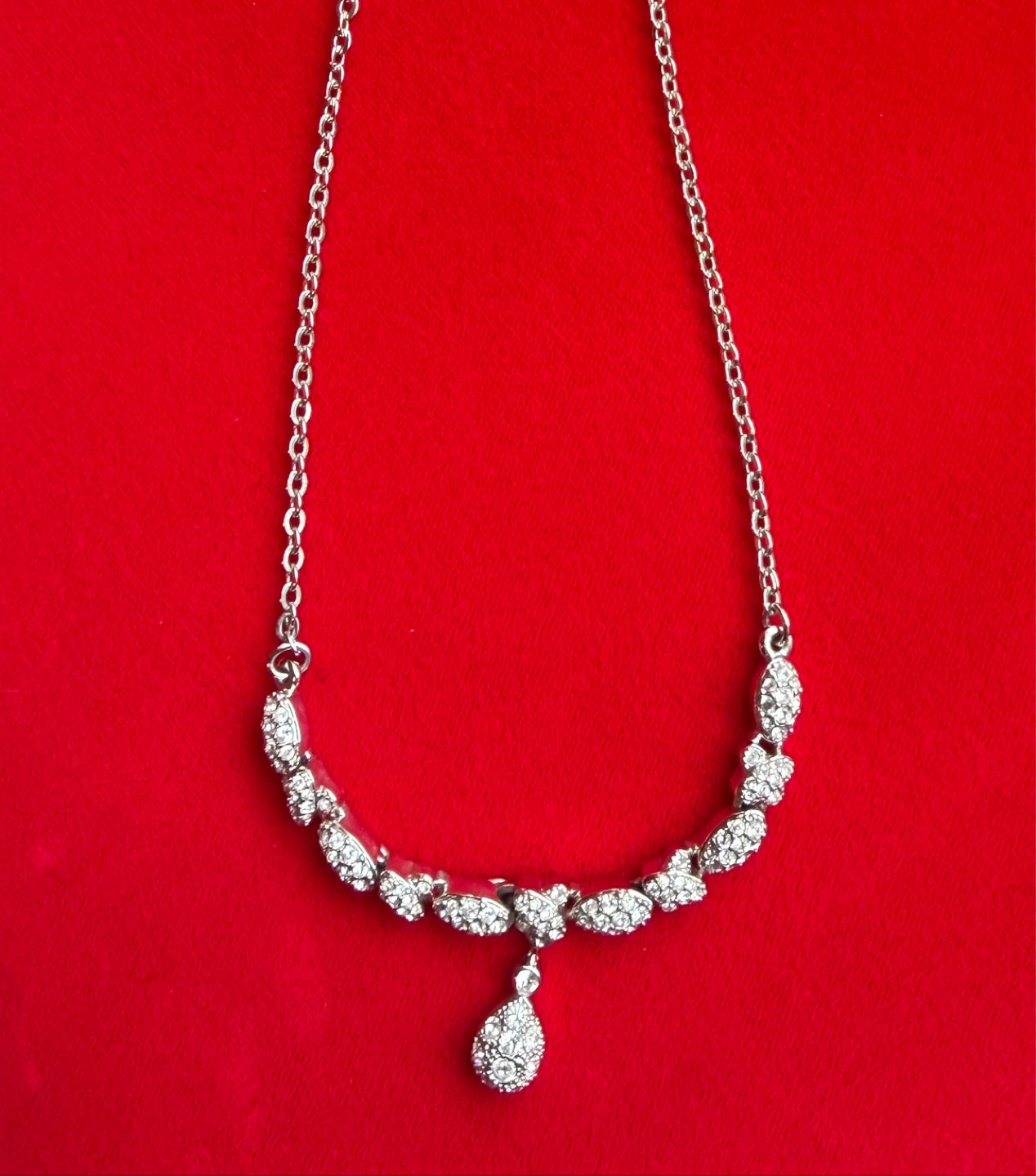 Swarovski Teardrop  Crystal Necklace - photo 2