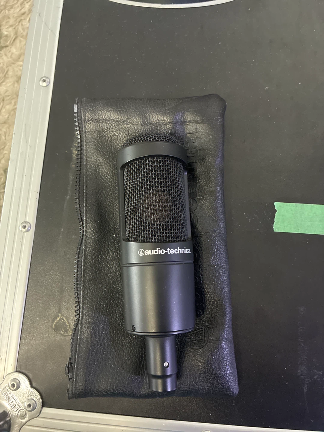 Audio-Technica AT-2035 Microphone with Leather Pouch