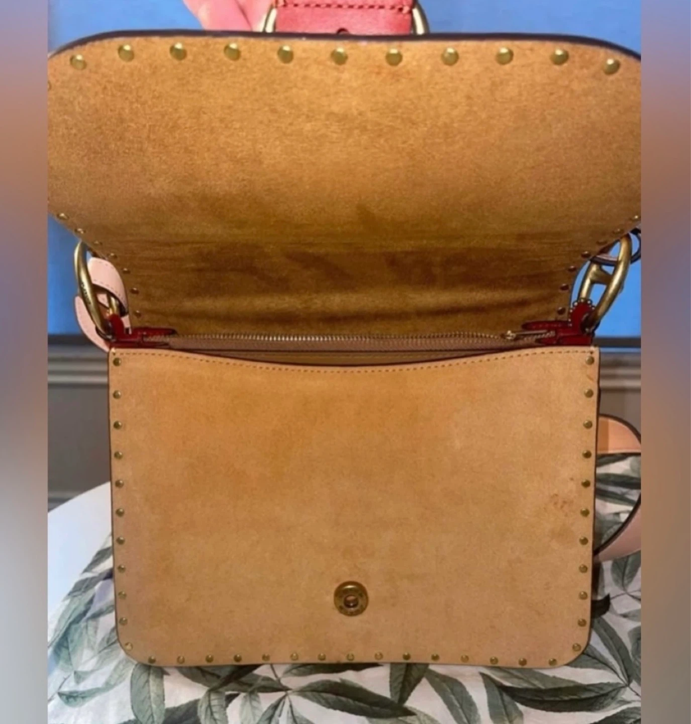 Coach Smooth Leather & Suede Beat Colorblock Shoulder Bag - photo 5