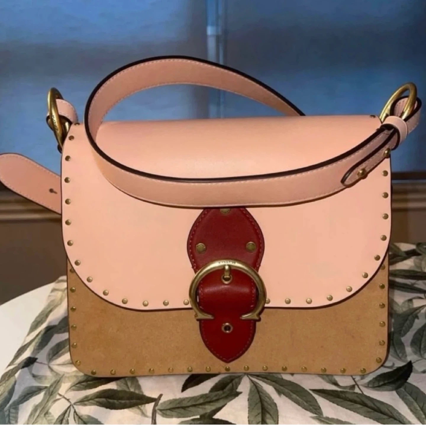 Coach Smooth Leather & Suede Beat Colorblock Shoulder Bag - photo 3