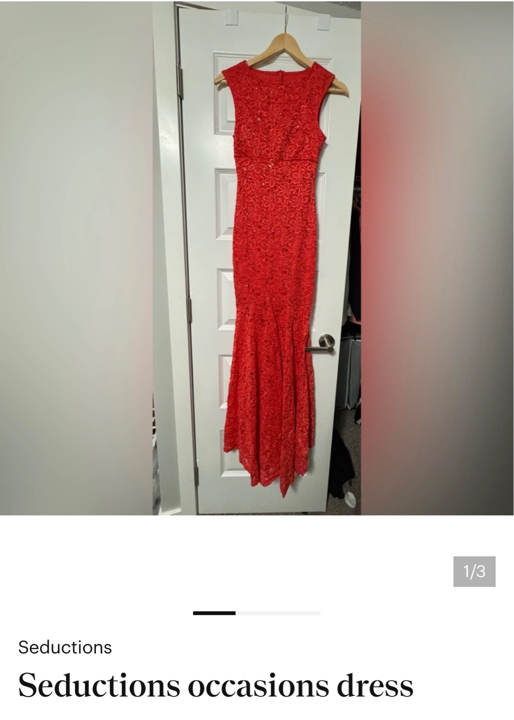 Grad / Prom / Bridesmaid Occasions Dress - Red, Medium