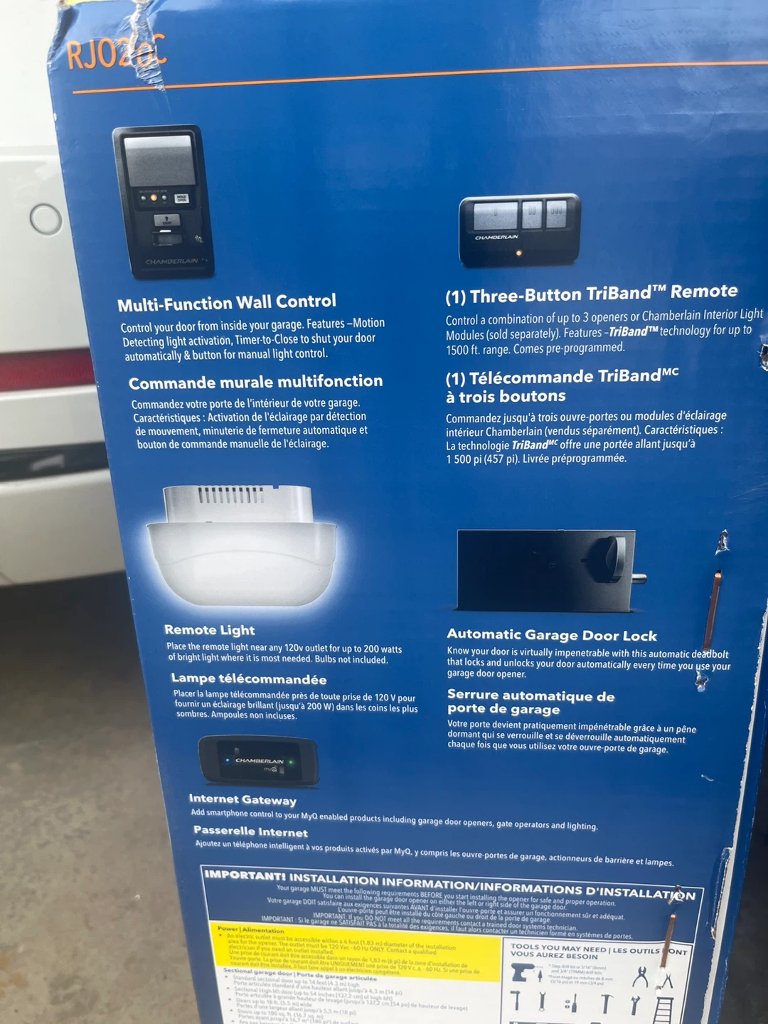 Chamberlain Wall Mount Garage Door Opener - photo 2