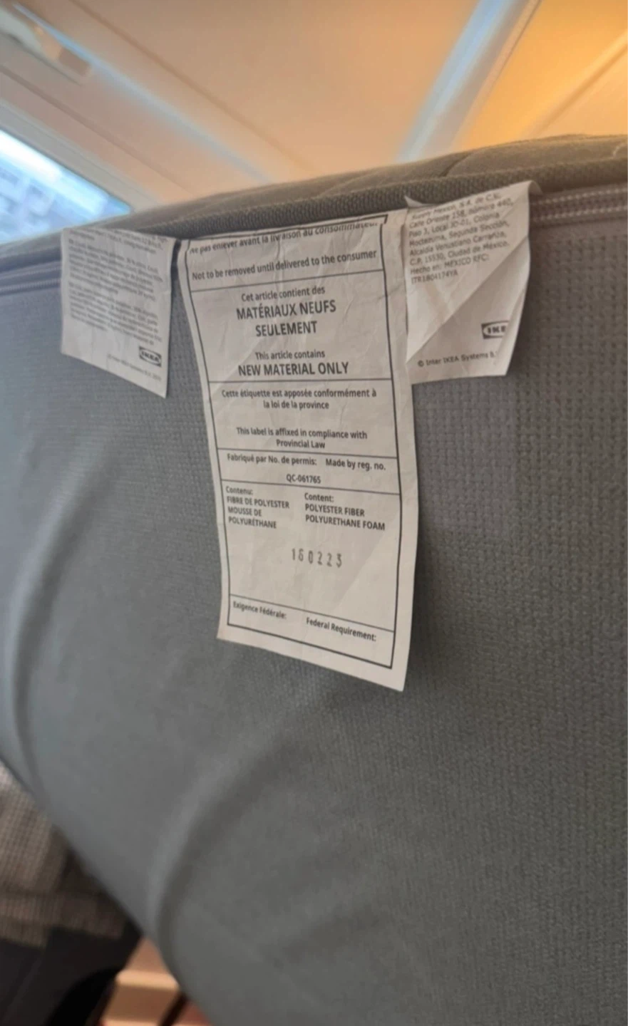 IKEA NEIDEN Twin Bed Frame + Mattress ***Must Go**** - photo 2