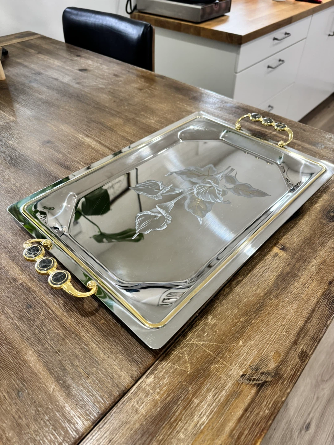 M.G.M Lumezzane Italy Serving Tray - photo 2