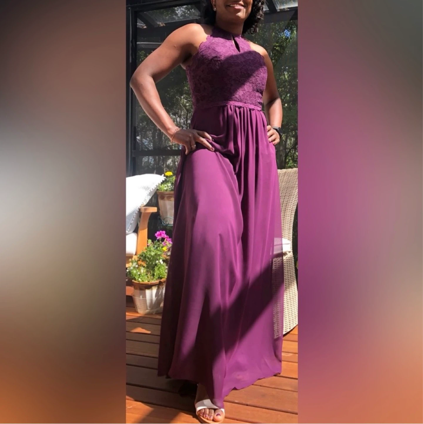 Grad / Prom / Bridesmaid JJ's House Purple Dress, large - photo 3