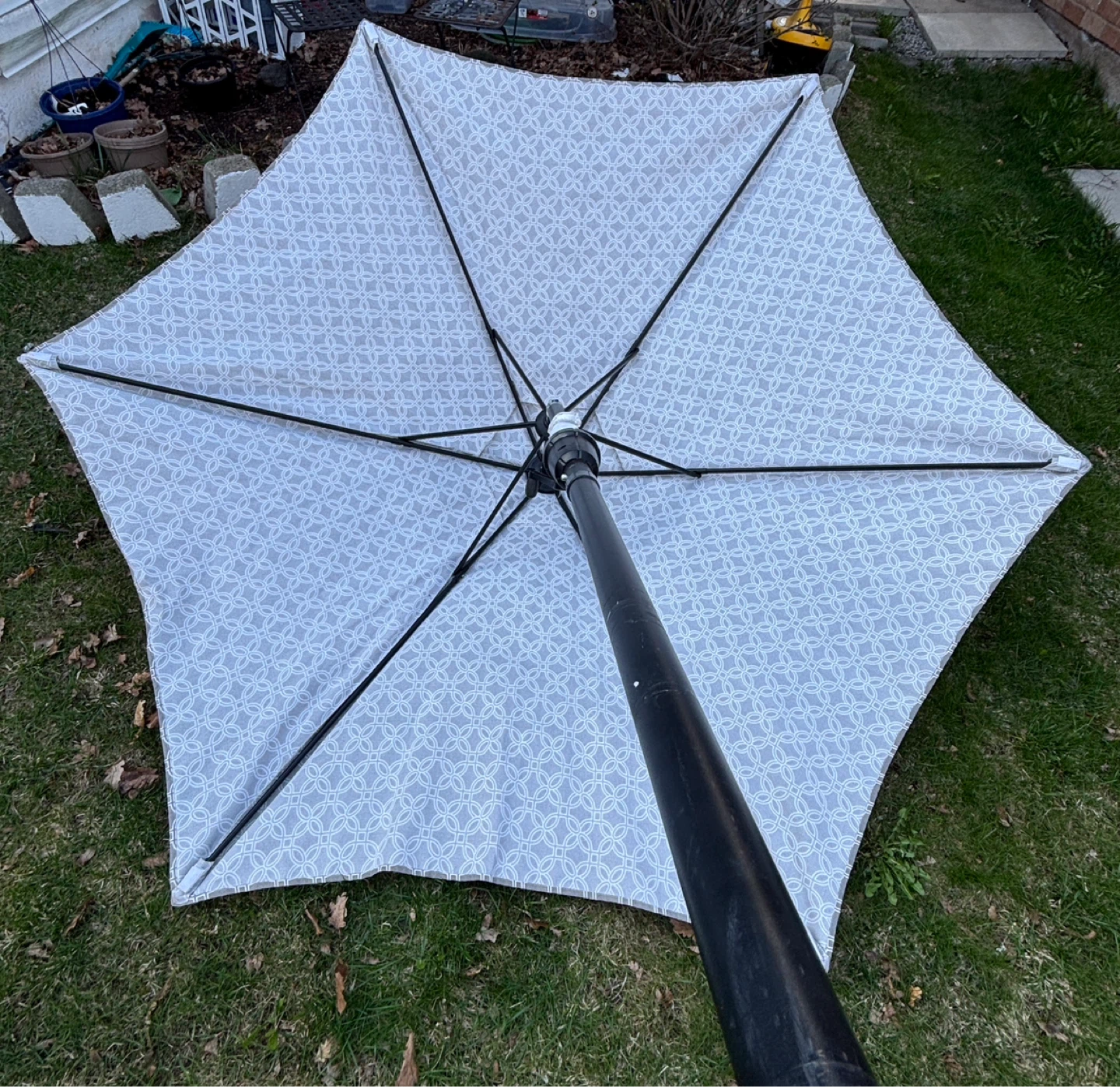 Patio Umbrella Canopy with Crank (8 feet) - photo 2