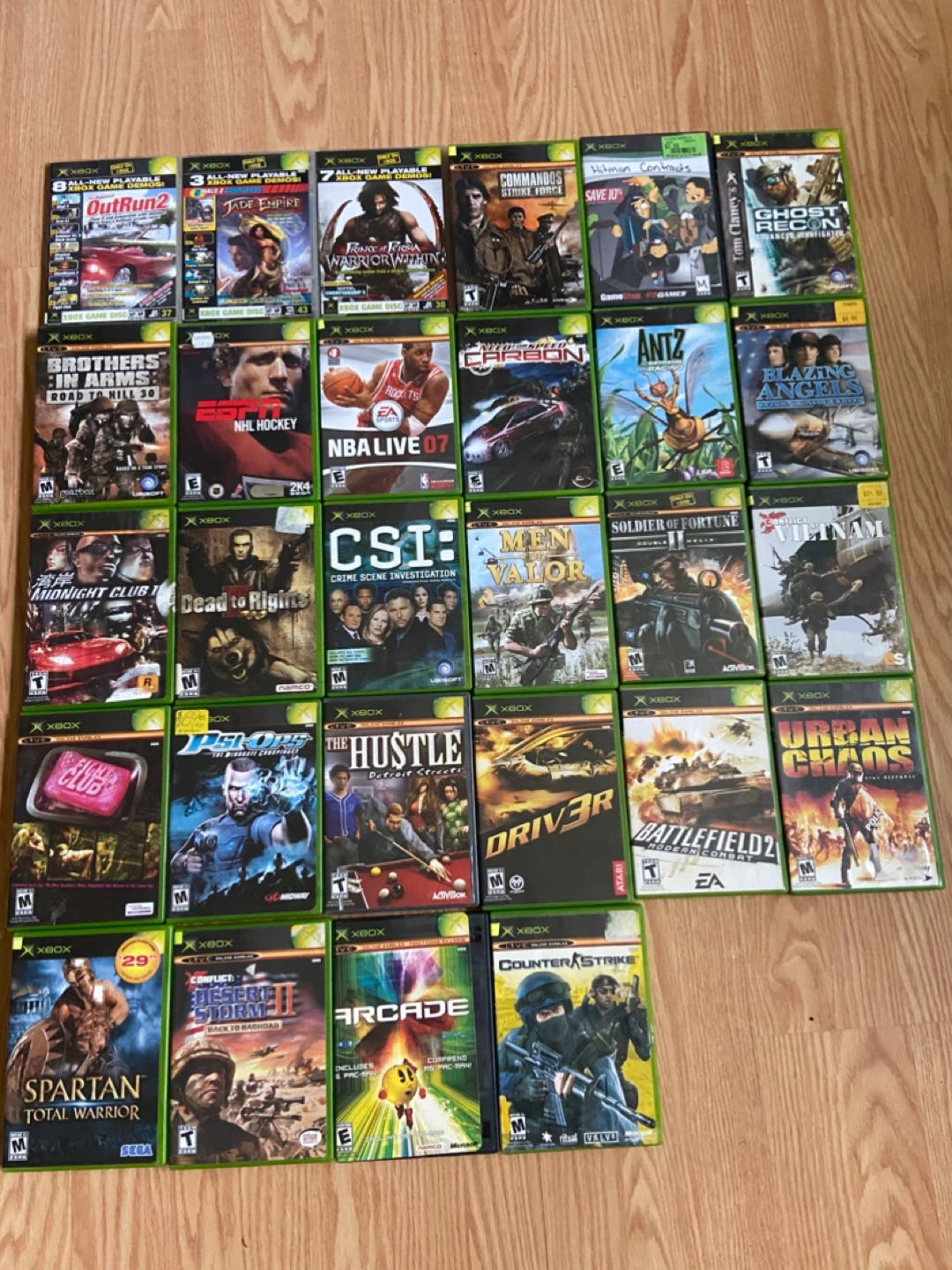 Xbox Video Game Collection