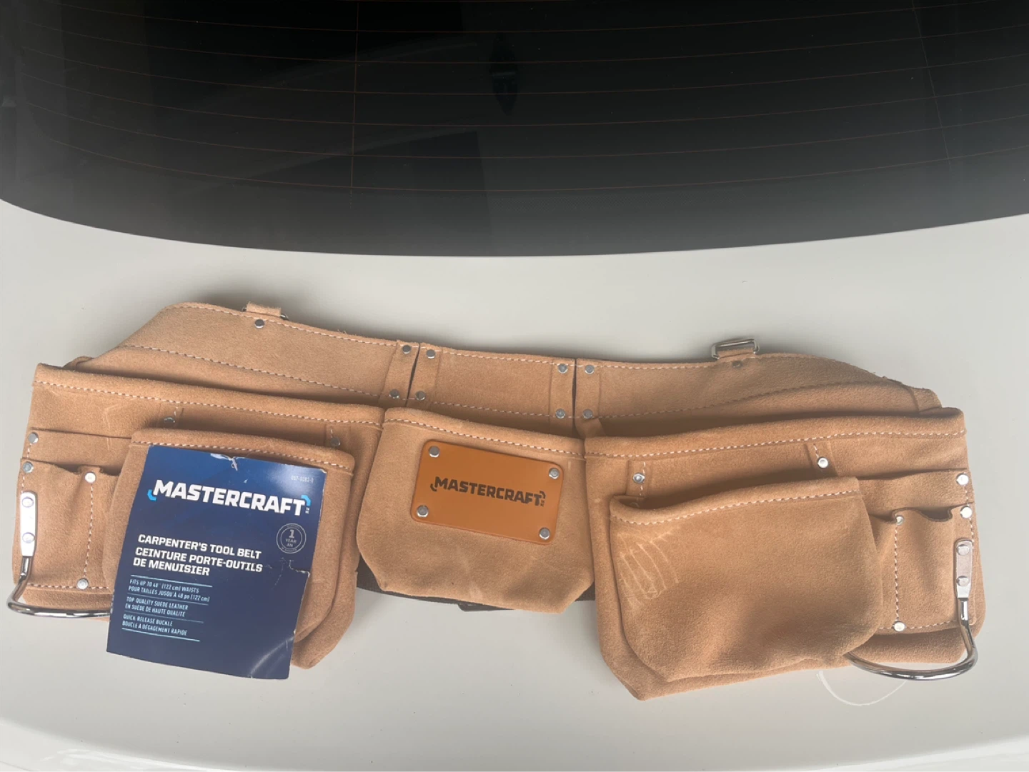 Mastercraft Carpenter's Suede Tool Belt