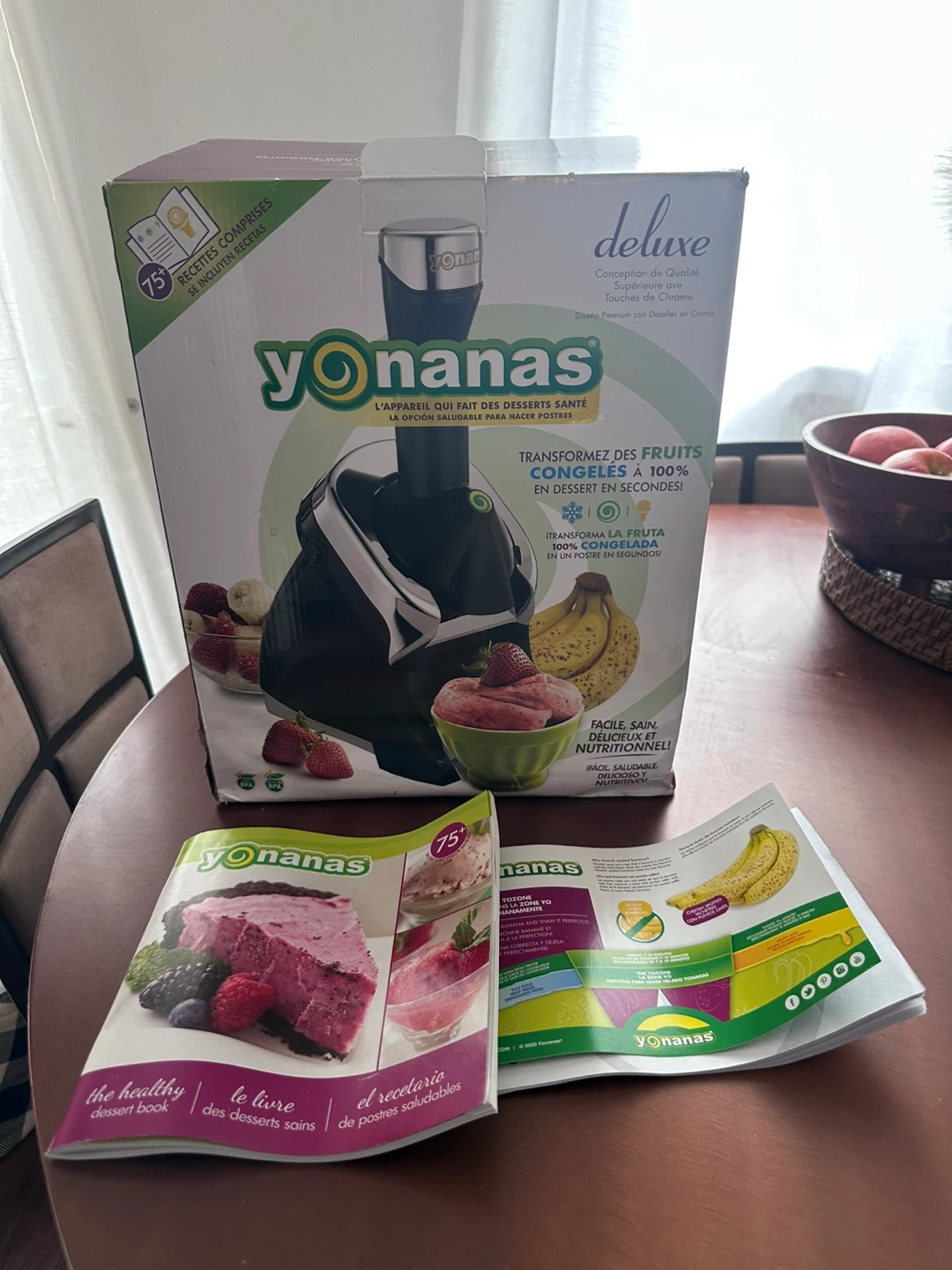Yonanas Deluxe Fruit Soft Serve Maker