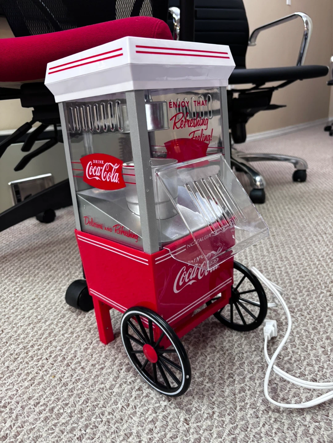 Coca-Cola Popcorn Machine