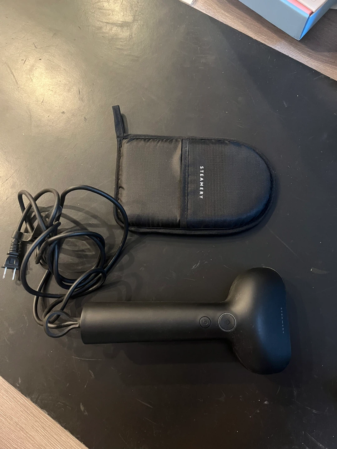 STEAMERY Handheld Steamer with Travel Pouch